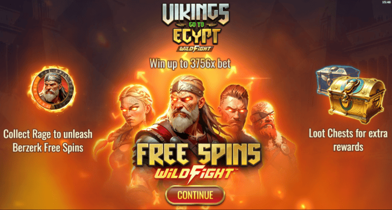 Vikings Go To Egypt Wild Fight